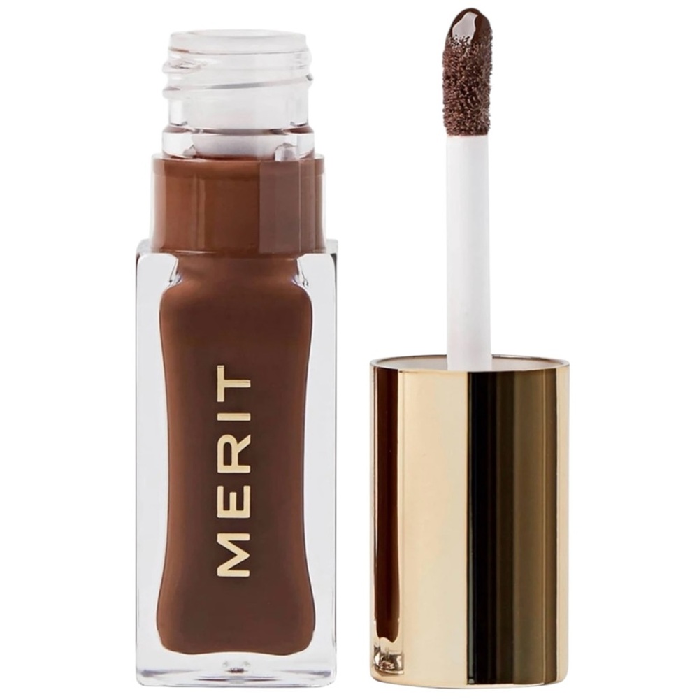 💎 MERIT Shade Slick Hydrating Tinted Lip Oil Color Falcon Full-Size New In Box